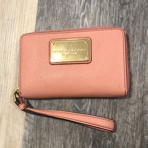 Marc Jacobs pink Wristlet